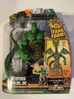 Hasbro Marvel Legends - Serie Hulk - King Hulk - Fin Fang Foom B.A.F. NUEVO 2007 Foto 1 de 3