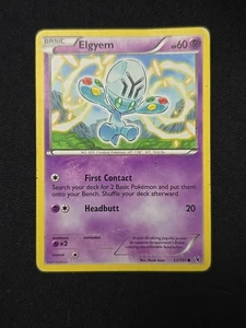 Elgyem 55/101 Edle Siege Regular Pokemon TCG mäßig bespielter Zustand - Bild 1 von 2