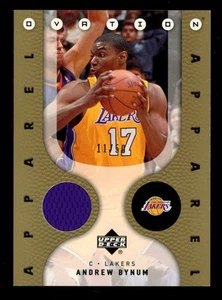 2006-07 Upper Deck Ovation Apparel #OA-AB Andrew Bynum - Los Angeles Lakers MEM - Picture 1 of 2