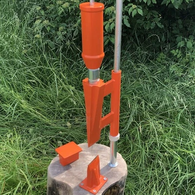 FOREST MASTER Smart Log Splitter Holzspalter manuell Handspalter Holz Spalter Brennholzspalter