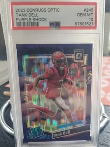 2023 Donruss Optic Tank Dell Purple Shock  - Bild 1 von 2