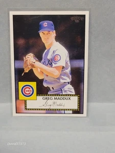 2006 Topps '52 - Debut Flashback Greg Maddux #DF13 HOF - Bild 1 von 2
