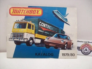Matchbox Katalog 1979/80, Deutsche Ausgabe, 15x11 cm, 80 Seiten bunt, England - Bild 1 von 3