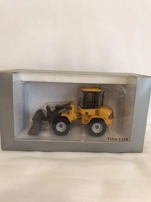 Cargador de ruedas VOLVO L35B modelo fundido a presión vehículo de construcción miniatura raro Japón Foto 1 de 4
