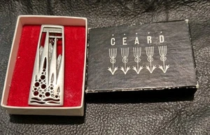 Vintage Ceard Pendant Necklace, Arran Modernist Scottish Pewter 1970s, with Box - Picture 1 of 12