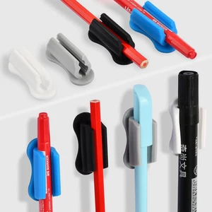 8 Stück Selbstklebender Stifthalter, Silikon Stifthalter Pen Holder Clip Marker- - Bild 1 von 12