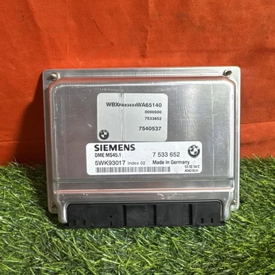✅ 04-05 BMW 530i Engine Control Module ECM Computer 7533652 Foto 1 de 4