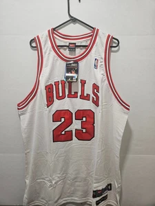 Nike Authentic Michael Jordan Chicago Bulls 23 Jersey Mesh 3XL Sz 56 Flight 8403 - Picture 1 of 13