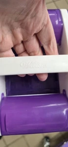 Purple Vintage Wilton Baking  Caddy Tool Storage Cake Decorating Case Only - Picture 1 of 12