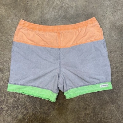 Pantalones Cortos Stubbies Vintage Talla 32 Neón Años 80 90 Surf Skate Foto 1 de 4
