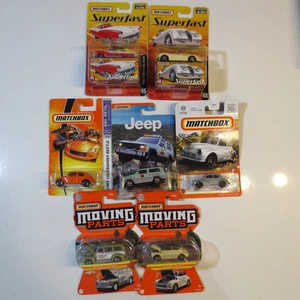 Matchbox Diecast Vehicle Mixed Lot 7 PCS Brand New Toy Car Collect - Picture 1 of 12