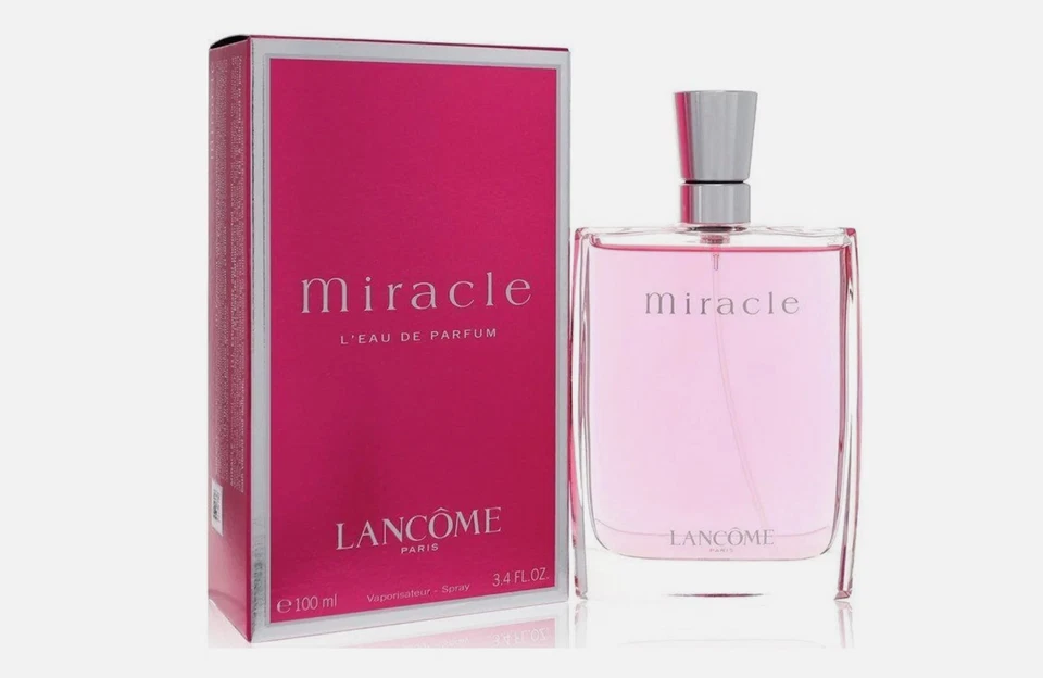 Miracle by Lancome 3.4 oz/100 ml Eau De Perfume Spray For Women New In Box - Image 1 of 1