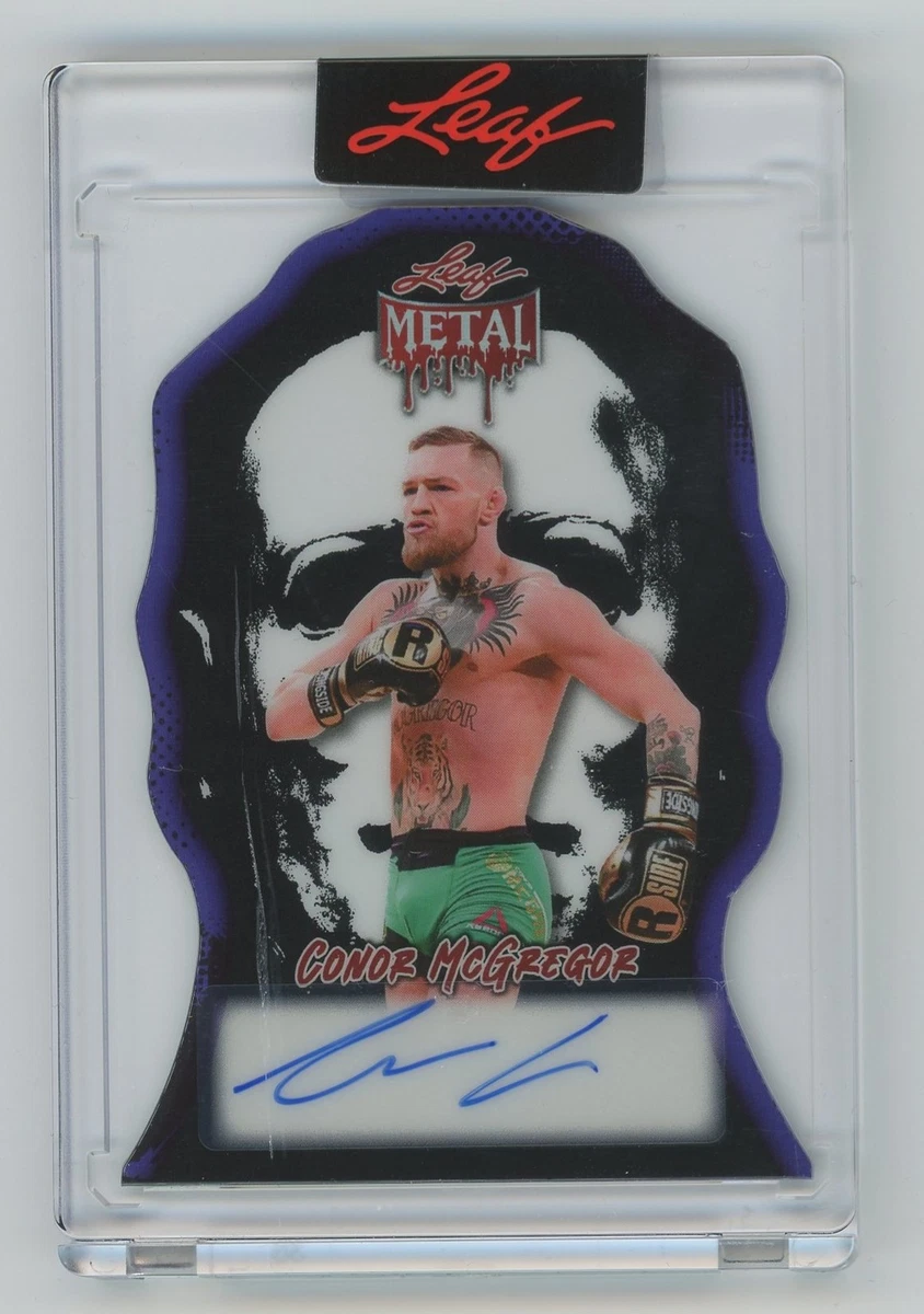 leaf art of sports ufc コナー・マクレガー　サインカード leaf art of sports ufc コナー・マクレガー サインカード