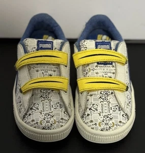 Zapatillas Puma X Minions Despicable Me Banana Dibujos Animados Bebé Niño Pequeño Talla 9C - Imagen 1 de 8