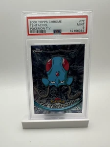 Pokémon Holo #72 Tentacool 2000 Topps cromado PSA 9 - Imagen 1 de 2