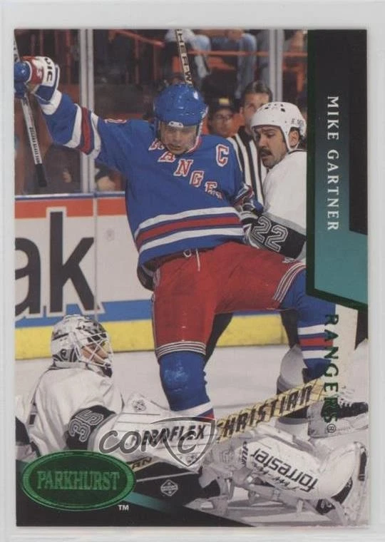 1993-94 Parkhurst Emerald Ice Mike Gartner #400 HOF - Image 1 of 2