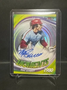 2025 Topps Finest Mike Schmidt Finest Moments 1980 AUTO #FMA-MS Phillies - Picture 1 of 2