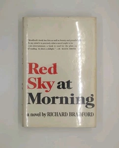 Red Sky At Morning by Richard Bradford (1968, Lippincott) - Picture 1 of 3