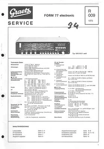 Manual de servicio Graetz para Form 77 Copy - Imagen 1 de 1