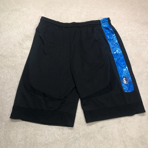 Dallas Mavericks Basketball Shorts Mens XL Extra Large Tall Black Cover