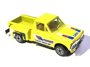 Vintage Yatming 1/64 Diecast Van Yellow Pickup Chevrolet Truck Very Nice !! - Picture 1 of 4