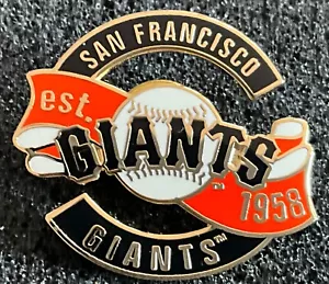 Pin de coleccionista V2 de los Gigantes de San Francisco 50º establecido 1958 - Imagen 1 de 1