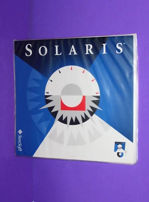 Vintage SunSoft Solaris CD Case Sleeve Book ONLY! - Image 1 of 4