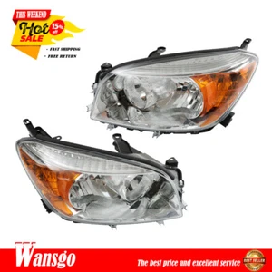 Faros faros para Toyota RAV4 2006 2007 2008 lado conductor + pasajero cromados - Imagen 1 de 11