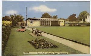Yorkshire; Bowling Green, Purston Park, Featherstone FSE 63 PPC Frith, Unused - Picture 1 of 2