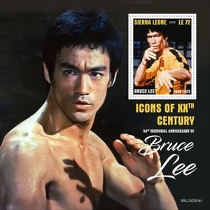 2023/03 - SIERRA LEONE - BRUCE LEE I 1V complet set MNH ** - Picture 1 of 1