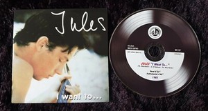JULES - I WANT TO - SPANISH 2 TRACK CD MAXI IN CARD SLEEVE ITALO DANCE REISSUE