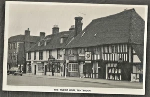 DTF Vintage Crosoer Postkarte, Tudor Rose Teestuben, Tenterden, Ashford, Kent - Bild 1 von 1