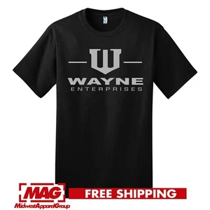 CAMISETA WAYNE ENTERPRISES Batman Gotham Caballero Oscuro Se levanta Camiseta Cómic - Imagen 1 de 3