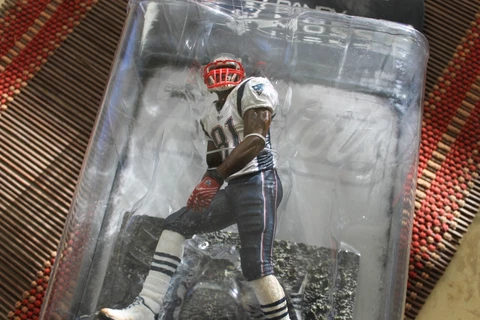 RANDY MOSS, NFL 2008 MCFARLANE, NEW ENGLAND PATRIOTS Cover