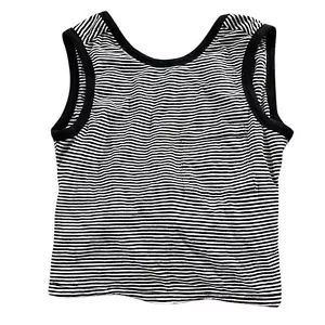 Alexander Wang Womens Black and White Striped Tank Top Tie Back Size XS - Picture 1 of 6