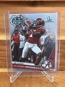 2023 Bowman University Chrome Ja’Corey Brooks Refractor #4 1st Bowman - Bild 1 von 2