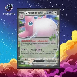 Carte Pokémon Grodoudou Ex 040/165 Ecarlate & Violet 151 Français - Picture 1 of 2