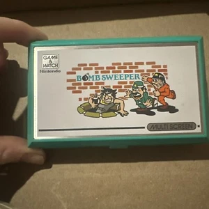 NINTENDO HANDHELD BOMB SWEEPER MULTI SCREEN GAME & WATCH WORKING JAPAN 1987 - Picture 1 of 14