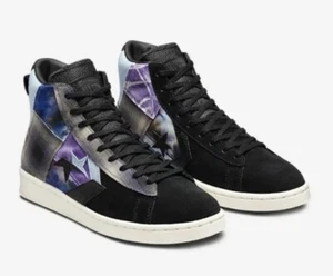 Converse Black Leather Suede Mid Mens Shoes “Chase The Drip x KOJ” Sz 10 NWOB - Picture 1 of 11