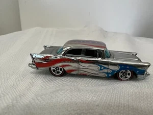 Hot Wheels 1957 Chevrolet Bel-Air Super Chromes 1/64 aus 2003 "lose" - Bild 1 von 7