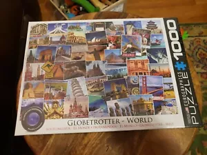 New Globetrotter World 1000 Piece Puzzle “World Travel Historical Places” new - Picture 1 of 3