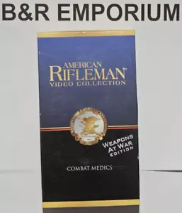 American Rifleman Video Collection: Combat Medics - (2006 TNM) - Used VHS - Foto 1 di 3