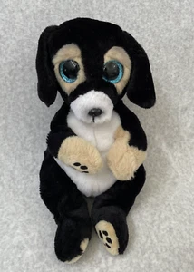 Peluche TY Cachorro Perro Ranger Peluche Negro 2022 Ojos Brillantes 8" Juguete Suave - Imagen 1 de 6