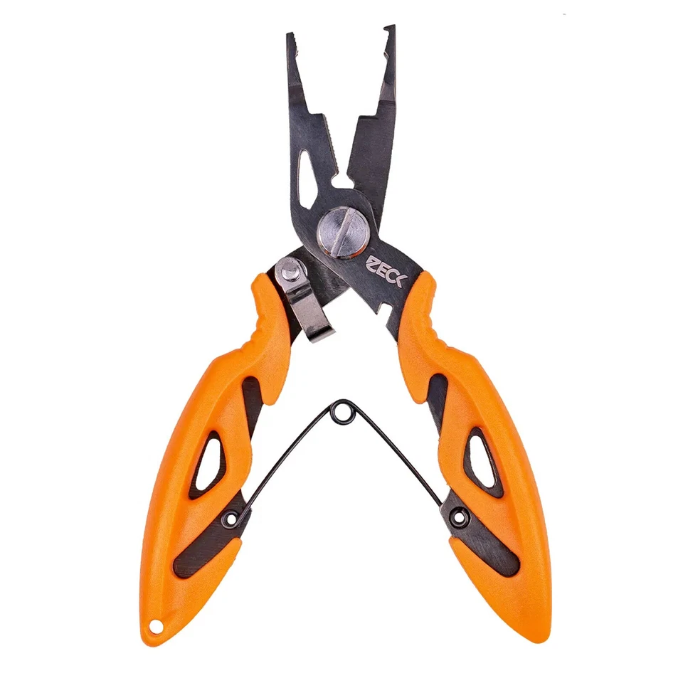 Zeck Mini Split Ring Pliers & Scissors Sprengringzange Angelwerkzeug - Bild 1 von 1