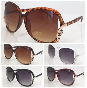 NUEVAS Gafas de Sol para Mujer Cuadradas Diseñador Moda Tonos Celebridades (#386) - Imagen 1 de 7