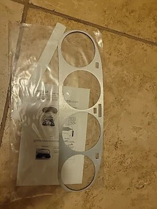 PORSCHE 928 Aluminum Dashboard Trim for Cluster - Picture 1 of 3