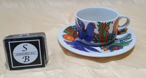 B24/37 Villeroy & Boch V&B Acapulco Moccatasse und Unterteller - Picture 1 of 5