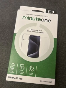 iPhone 16 Pro Minuteone Screen Protector And Case - Picture 1 of 1