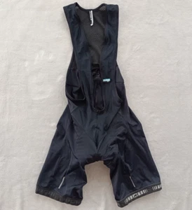 Assos FI.MILLE GP mens Black Padded cycling bib shorts size XL - Picture 1 of 11