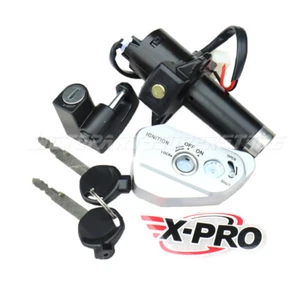X-PRO Ignition Switch Keys Lock Set Assy for 250cc Hawk DLX 250 EFI Dirt Bike - Picture 1 of 4